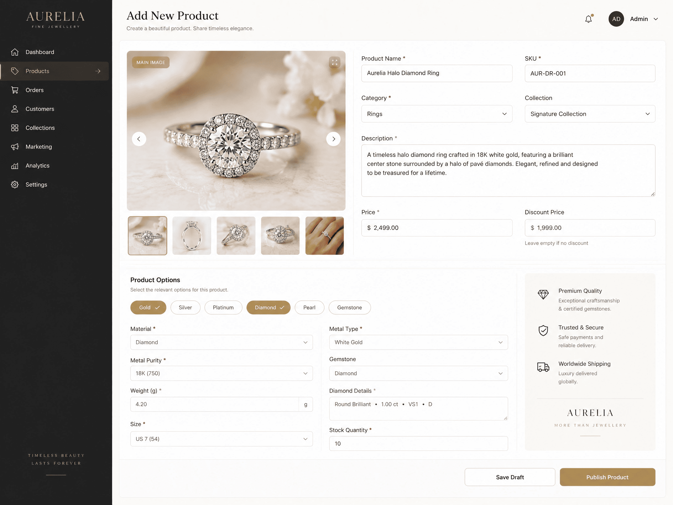 Diamond Clarity & Solitaire Certification